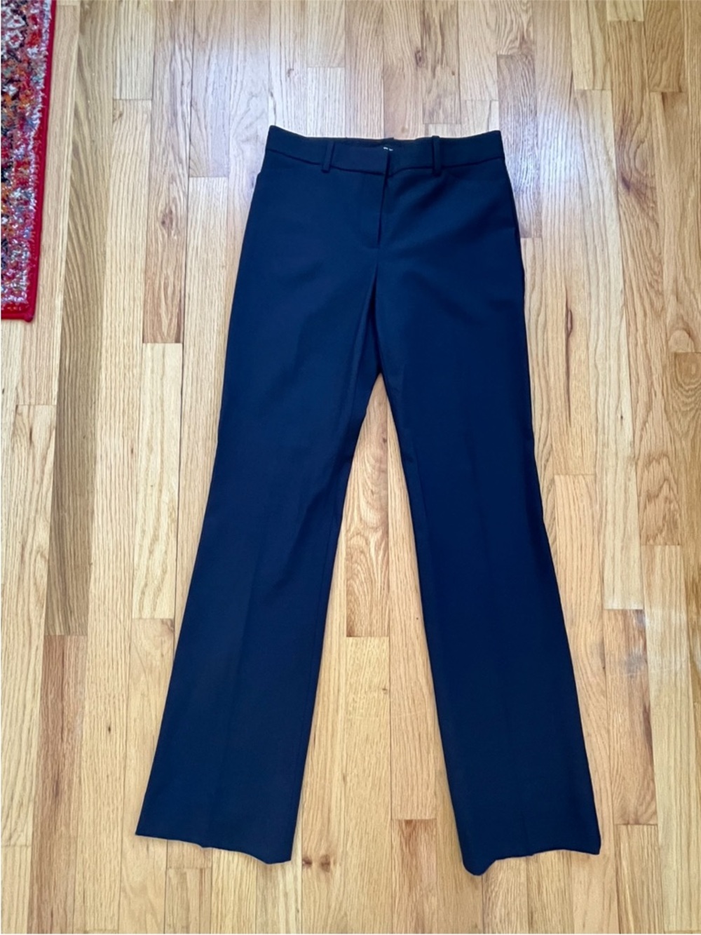 Theory navy straight-Leg work Pants never worn